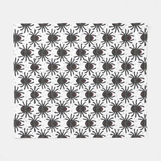 モンスタースパイダース フリースブランケット (正面(横))