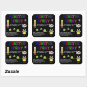 モンスタースプレーシール スクエアシール (シート)