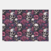 モンスターズをテーマにしたトリオラッピング紙セット ラッピングペーパーシート (正面2)