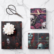 モンスターズをテーマにしたトリオラッピング紙セット