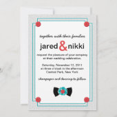 モンスターズインラブ結婚式招待状 招待状 (裏面)