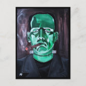 モンスターズバイ絵を描アルフレッドキツネ収集可能 ポストカード (正面)