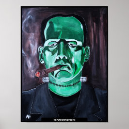 モンスターズバイ絵を描アルフレッドキツネ ポスター