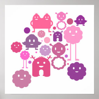 モンスターズプリント! ポスター