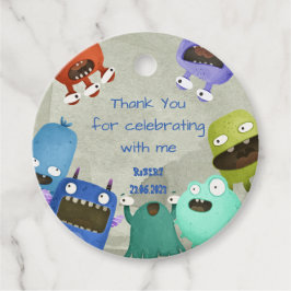 モンスターズ感謝してい子供の誕生日ユー フェイバータグ