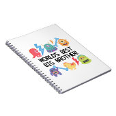 モンスターズ最高のワールドビッグブラザー ノートブック (右側)