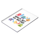 モンスターズ最高のワールドビッグブラザー ノートブック (左側)