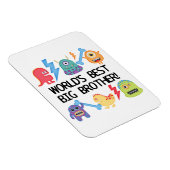 モンスターズ最高のワールドビッグブラザー マグネット (右側)