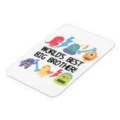 モンスターズ最高のワールドビッグブラザー マグネット (左側)