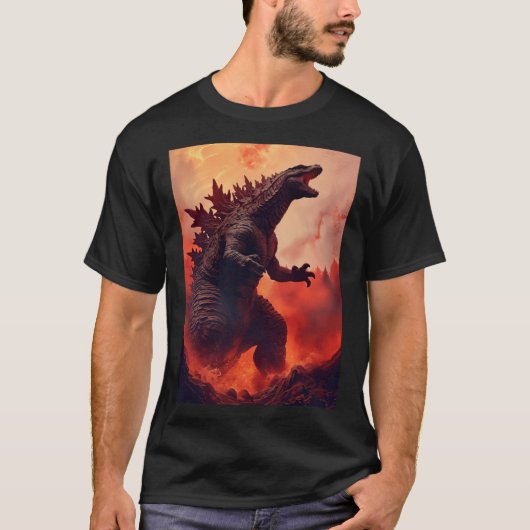 モンスターズ絵を描の王様 – Essential T-Shirt Tシャツ (正面)