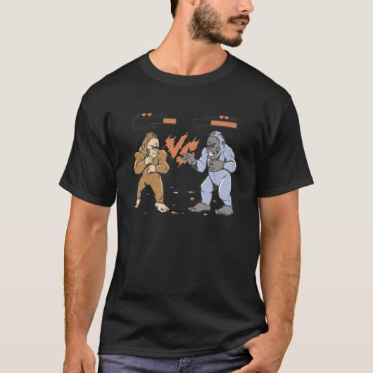 モンスターズ・イェティ・ファイティング Tシャツ (正面)