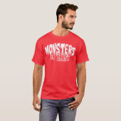 モンスターズ・ドゥ・アイスト・ホラー・ファミリー Tシャツ (正面フル)