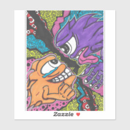 モンスターズ・ファイト・ビニール シール