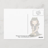 モンスターズ – 恐竜の妖精のモンスター ポストカード (裏面)