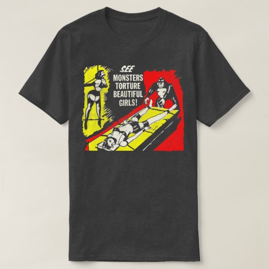 モンスターズDr. Macabre 1950sホラーを参照 Tシャツ (デザイン正面)