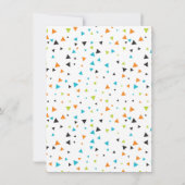 モンスターセカンド誕生日招待状モンスター招待状 招待状 (裏面)