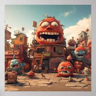 モンスタータウン ポスター