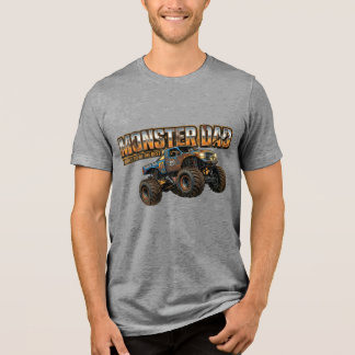 モンスターダッド メンズ モンスタートラックTシャツ トライブレンドTシャツ