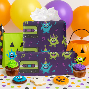 モンスターダンスパーティー誕生日 ラッピングペーパー