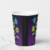 モンスターダンスパーティー | ハロウィーン誕生日 紙コップ (右)