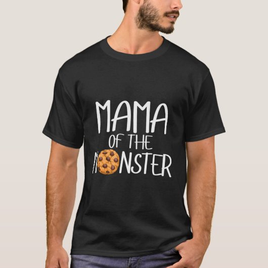 モンスターチョコチップクッキーPyのママ Tシャツ (正面)