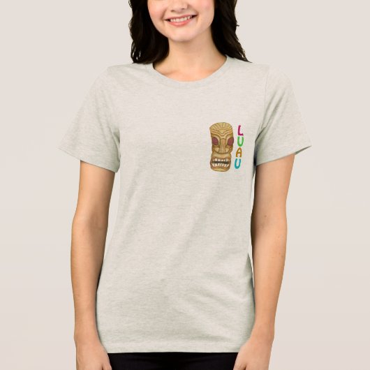 モンスターティキルアウ（ハワイ式宴会） トライブレンドＴシャツ (正面)