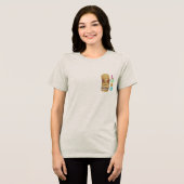 モンスターティキルアウ（ハワイ式宴会） トライブレンドＴシャツ (正面全面)