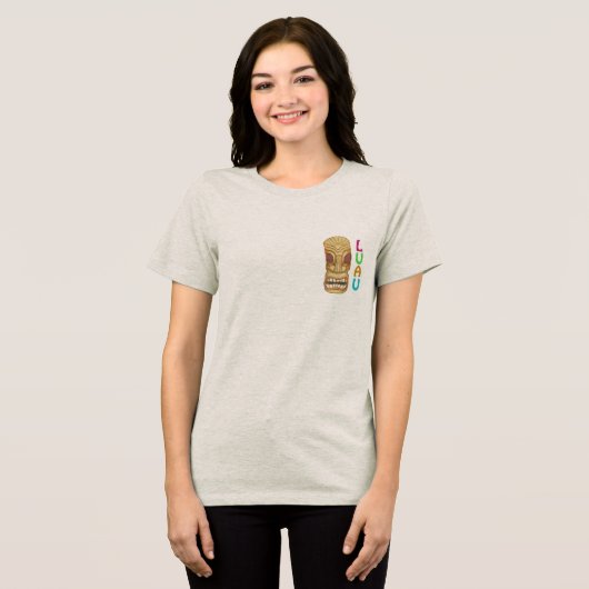 モンスターティキルアウ(ハワイ式宴会) トライブレンドTシャツ (正面全面)