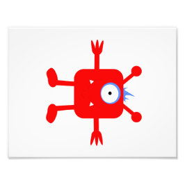 モンスターテーマ男の赤ちゃんルームプリント(1/4) フォトプリント           