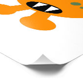 モンスターテーマ男の赤ちゃんルームプリント(4/4) フォトプリント            (角)