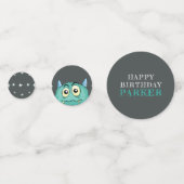 モンスターテーマ誕生日 コンフェッティ (正面)