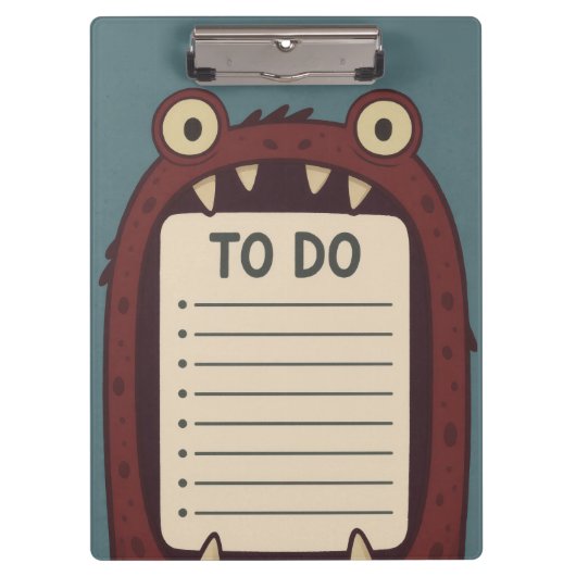 モンスタートゥードゥーリスト クリップボード (正面)