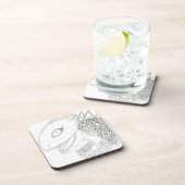 モンスタートカゲ漫画 コースター (右側)