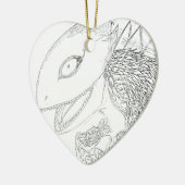 モンスタートカゲ漫画 セラミックオーナメント (左)