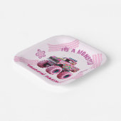 モンスタートラッキンのパーティーカスタム写真 ペーパープレート (傾斜あり)