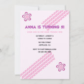 モンスタートラッキンのパーティーカスタム写真 招待状 (裏面)