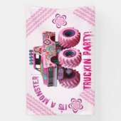 モンスタートラッキンのパーティーカスタム写真 横断幕 (縦)