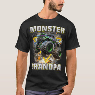 モンスタートラックおじいちゃんモンスタートラックは私のジャムTru Tシャツ