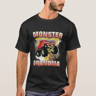 モンスタートラックおばあちゃんTシャツ Tシャツ