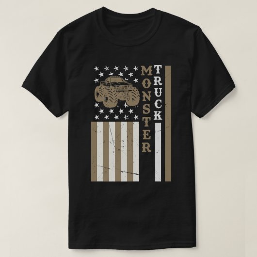 モンスタートラックおもしろいドライバー2098 Tシャツ (デザイン正面)