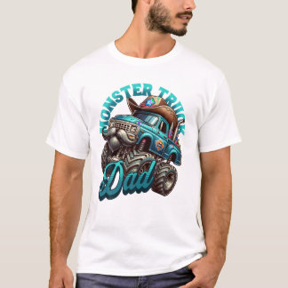 モンスタートラックお父さん 父の日 Tシャツ