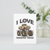 モンスタートラックが大好き ポストカード (スタンド正面)
