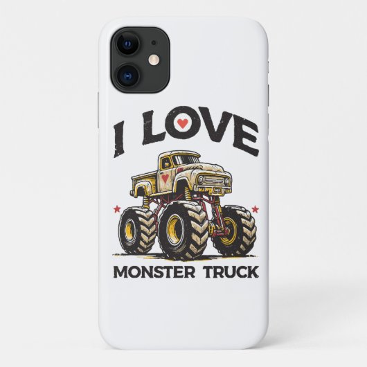 モンスタートラックが大好き Case-Mate iPhoneケース (裏面)