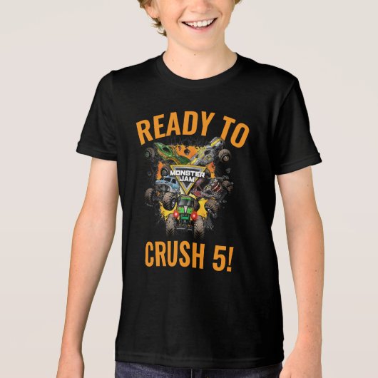 モンスタートラックが大暴れ トライブレンドＴシャツ (正面)