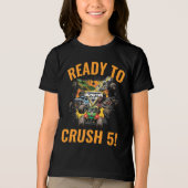 モンスタートラックが大暴れ トライブレンドＴシャツ (正面)
