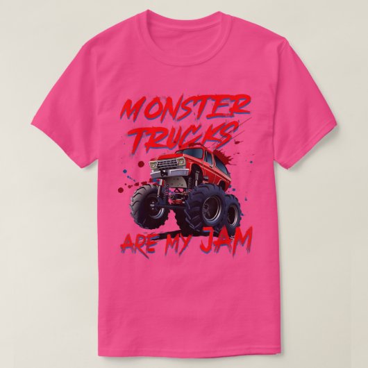 モンスタートラックが私のジャム2138 Tシャツ (デザイン正面)