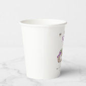 モンスタートラックが4速誕生日紙カップ 紙コップ (右)