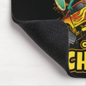 モンスタートラックで私は学校の100日を粉砕 マウスパッド (コーナー)