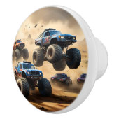 モンスタートラックのレース セラミックノブ (右)