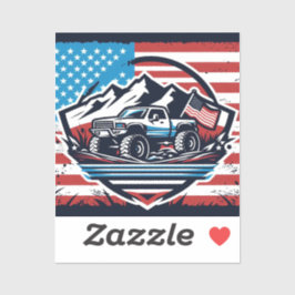 モンスタートラックのヴィンリーステッカー シール